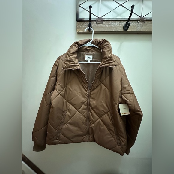 NWT a.n.a Women's Packable Down Puffer Jacket M - Picture 3 of 8